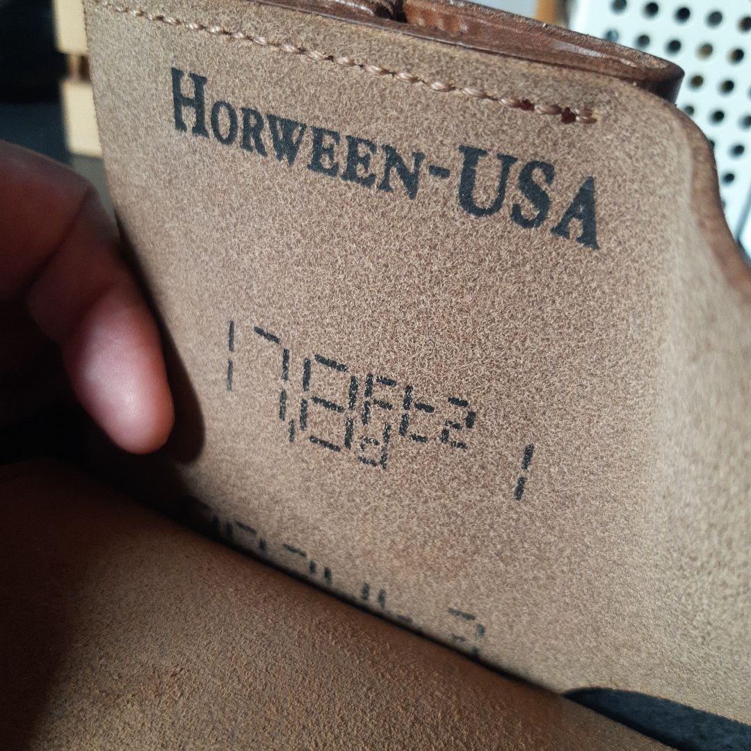 ジュン特厚★HORWEEN★クロムエクセル☆スタンプ付き特別仕様☆