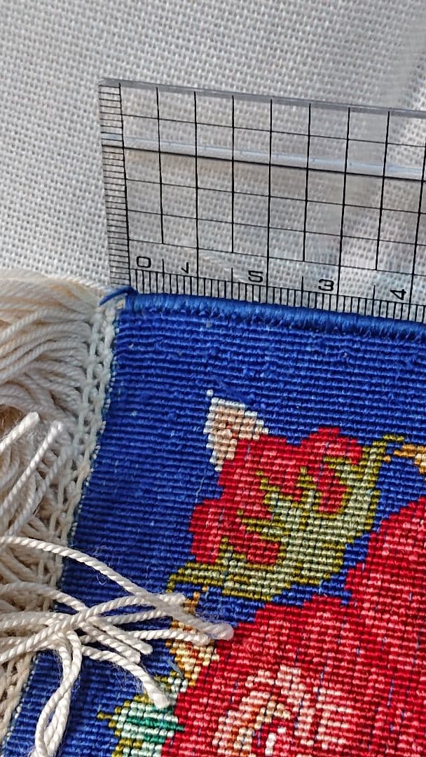 未使用❤️クム産手織りシルク絨毯