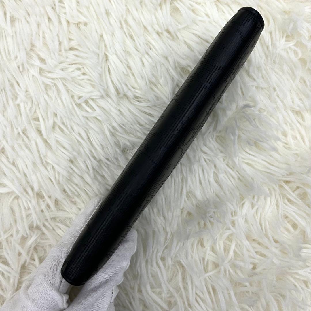 【美品】ChristianDior トロッター レザー 二つ折り 長財布