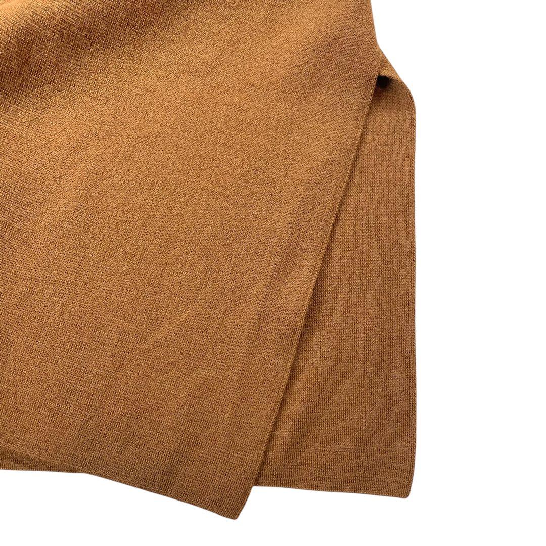 の*り様 人気 ドゥーズィエムクラス スムースニットガウンコート 希少カラーキャ