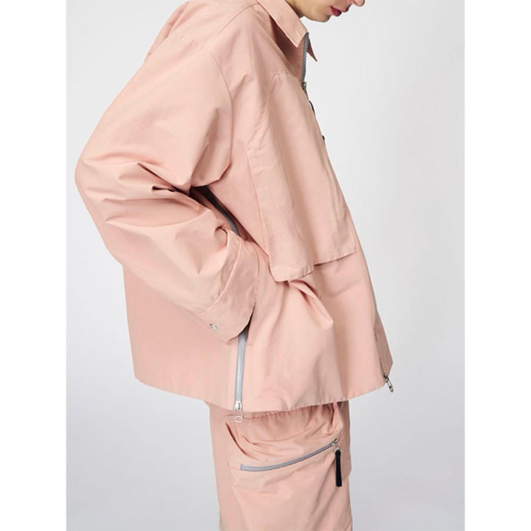 美品　GOLDWIN x OAMC overshirt jacket　ピンク　M