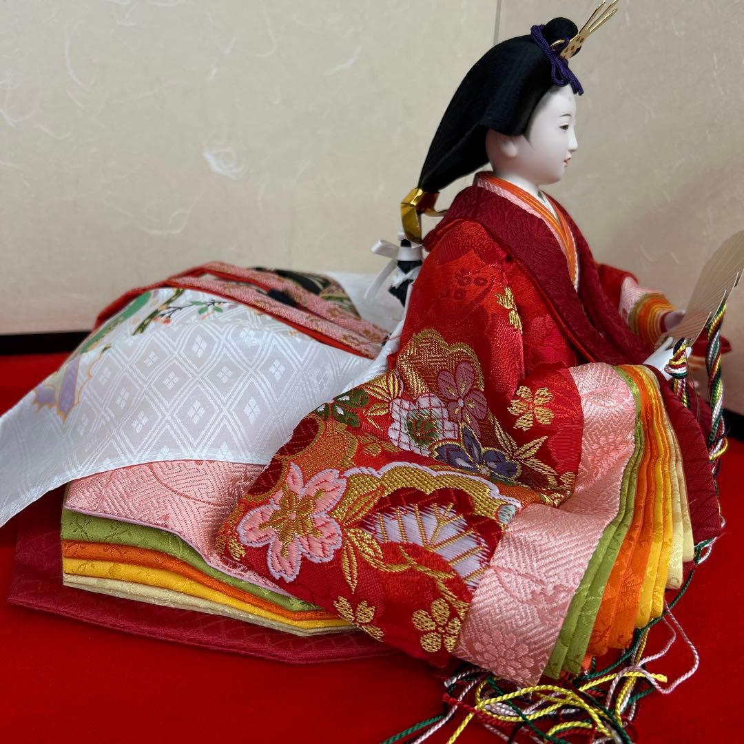 【398】雛人形セット 男雛・女雛 ひな祭り親王飾り