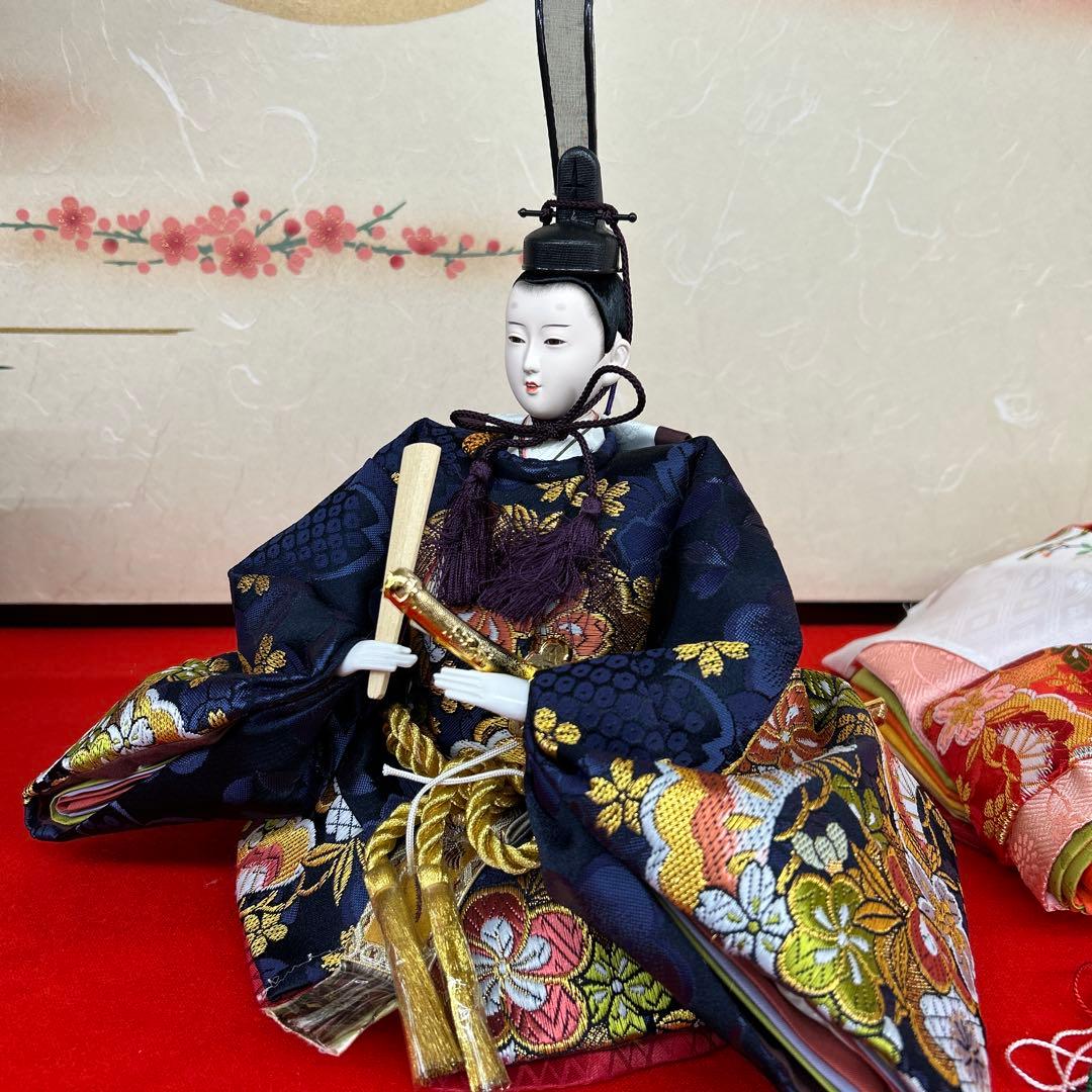 【398】雛人形セット 男雛・女雛 ひな祭り親王飾り