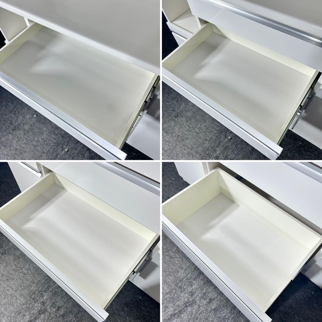 松田家具 食器棚 セラム 幅140cm シンプル キッチン収納 d5140