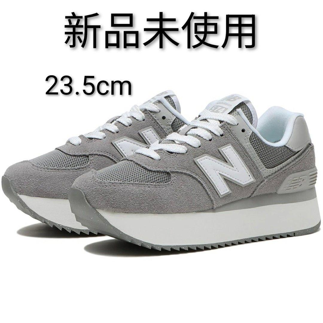New Balance WL574ZSDB　グレー スニーカー 23.5cm