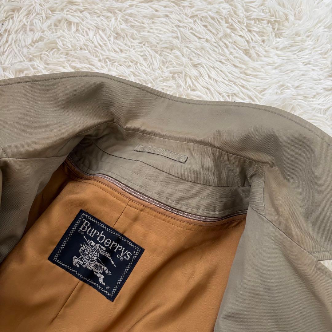 Burberrysバーバリー ノバチェック ステンカラーコート　ライナー カーキ