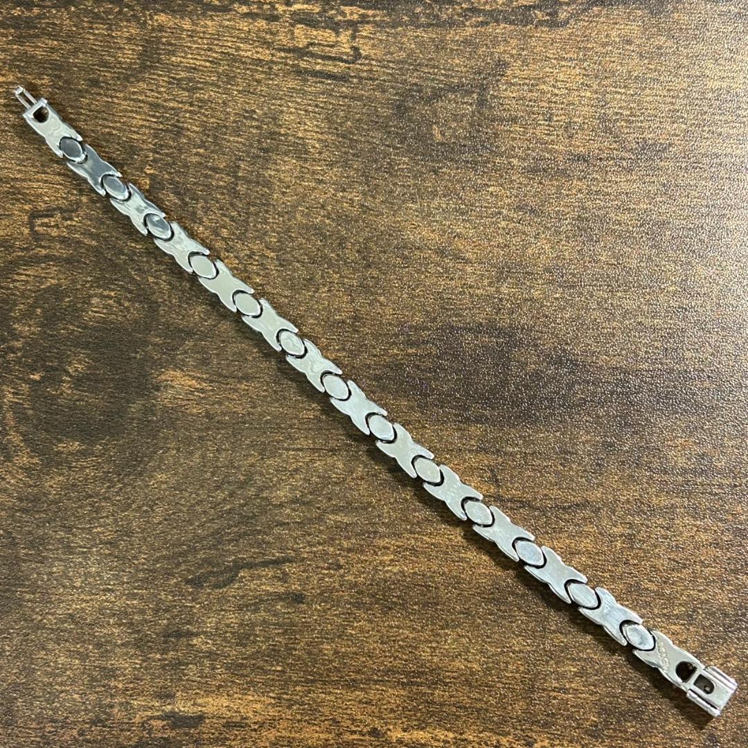 希少 メキシコ シルバー925 チェーンブレスレット タスコ メンズ　レディース