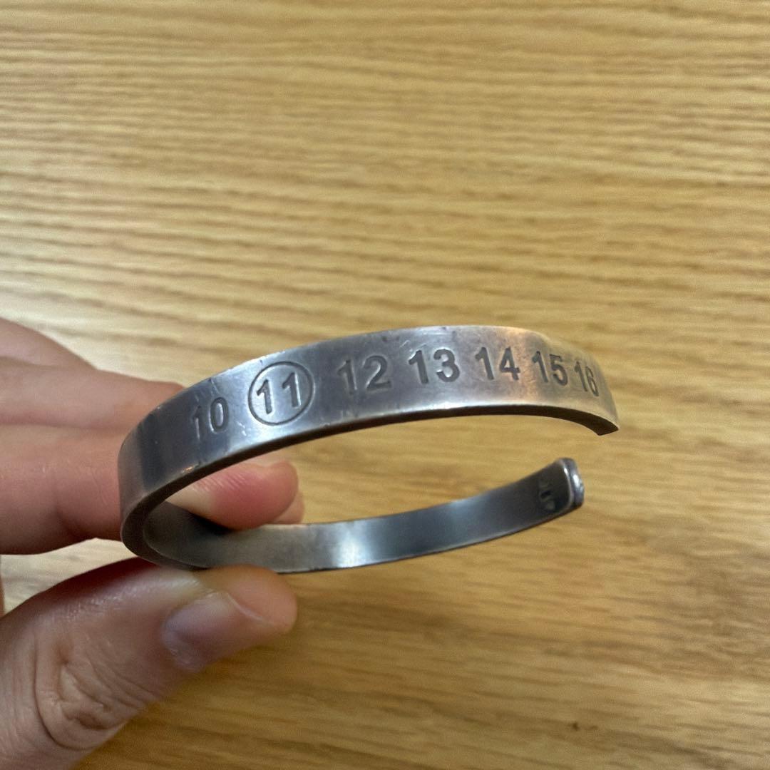 マルジェラ　ナンバリング　セミポリッシュバングル　　MAISONMARGIELA