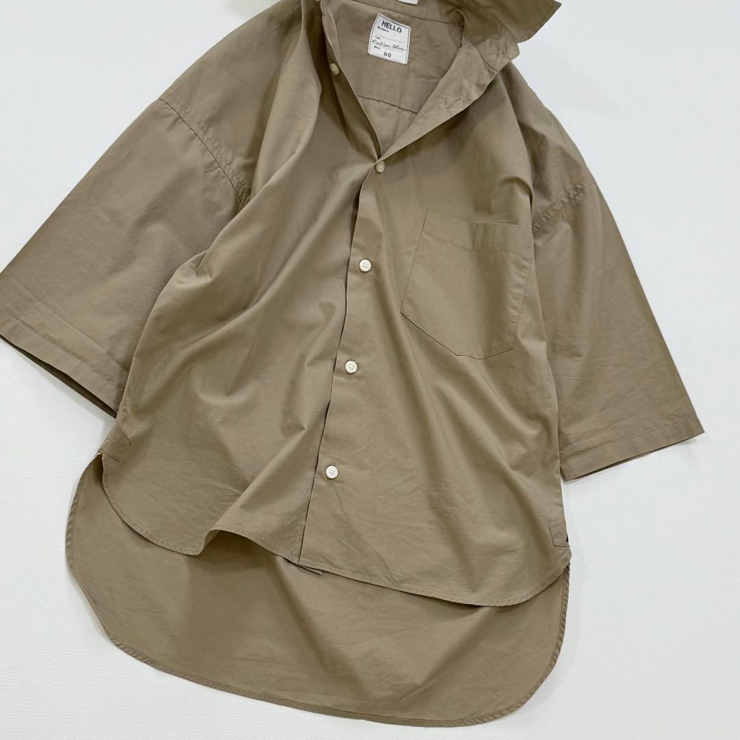 美品✨マディソンブルー J.BRADLEY SHIRT半袖シャツ キャメル　00