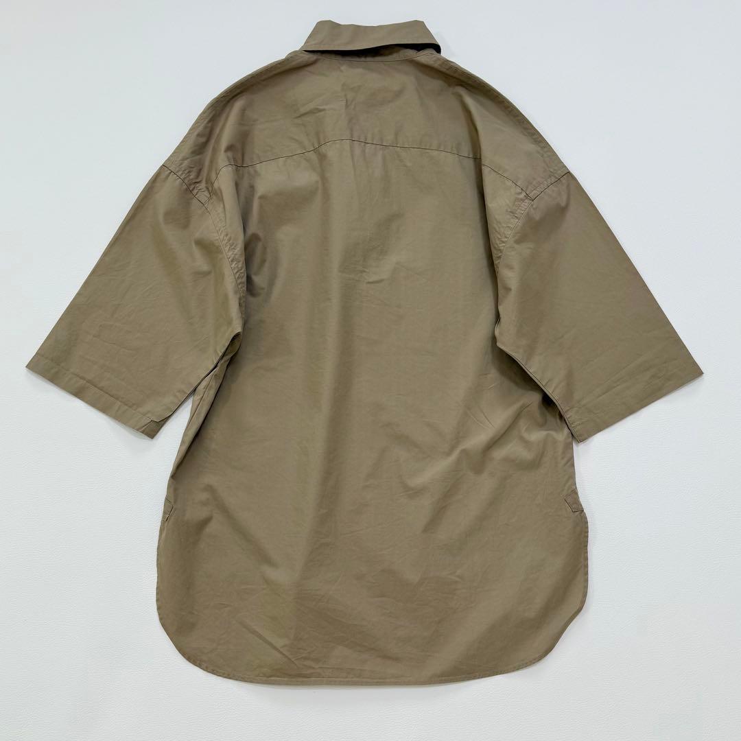 美品✨マディソンブルー J.BRADLEY SHIRT半袖シャツ キャメル　00