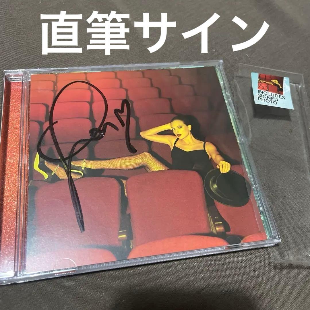 テイラースウィフトTHE LIFE OF A SHOWGIRL 直筆サインCD
