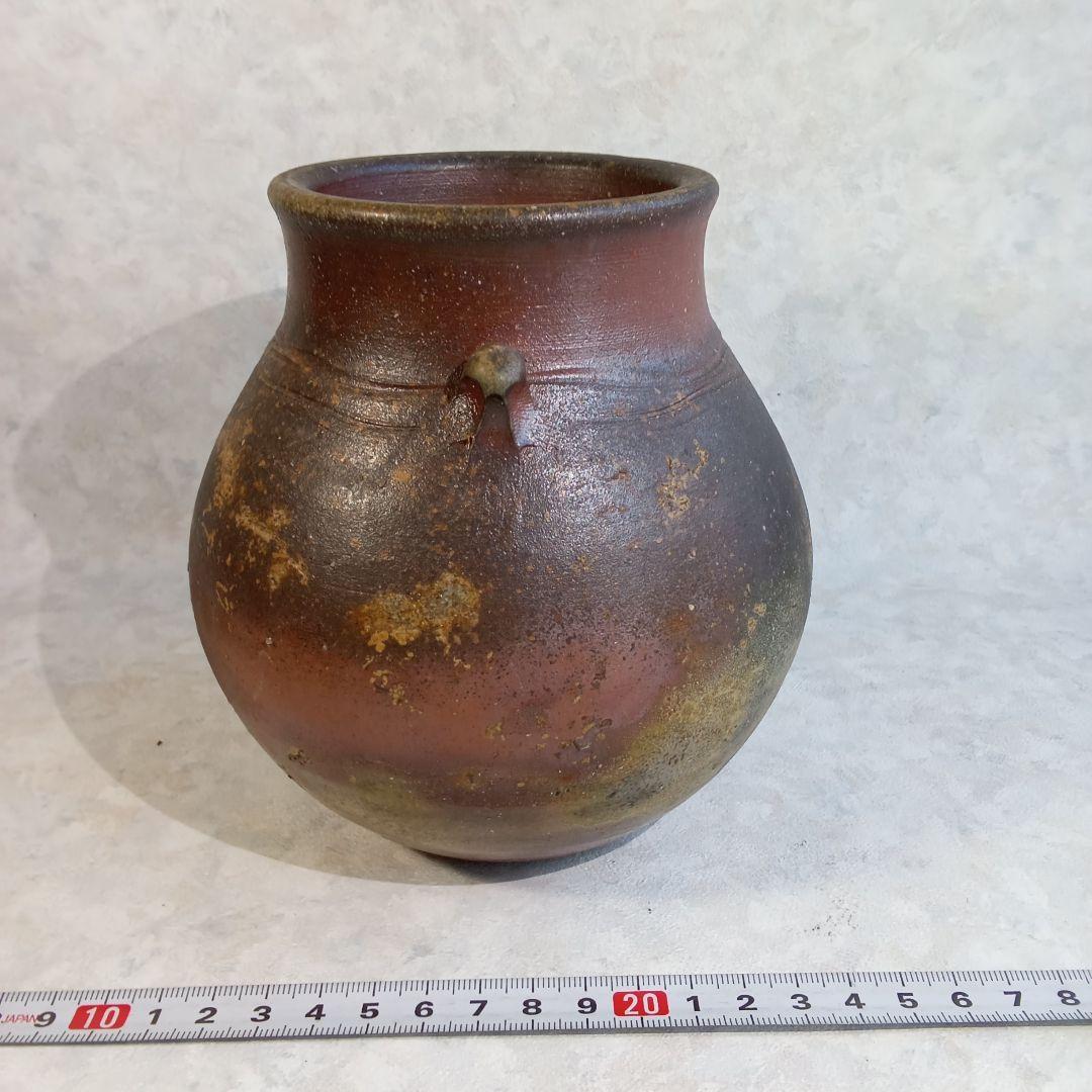 備前焼作家・松笠靖彦【備前　花器】