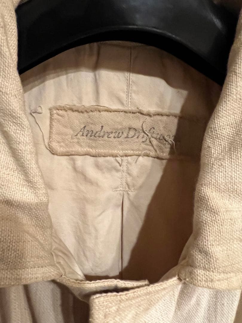 ジャケット・アウター AndrewDriftwood Balmacaan Coat Tea Dye
