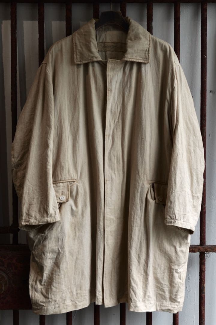 ジャケット・アウター AndrewDriftwood Balmacaan Coat Tea Dye
