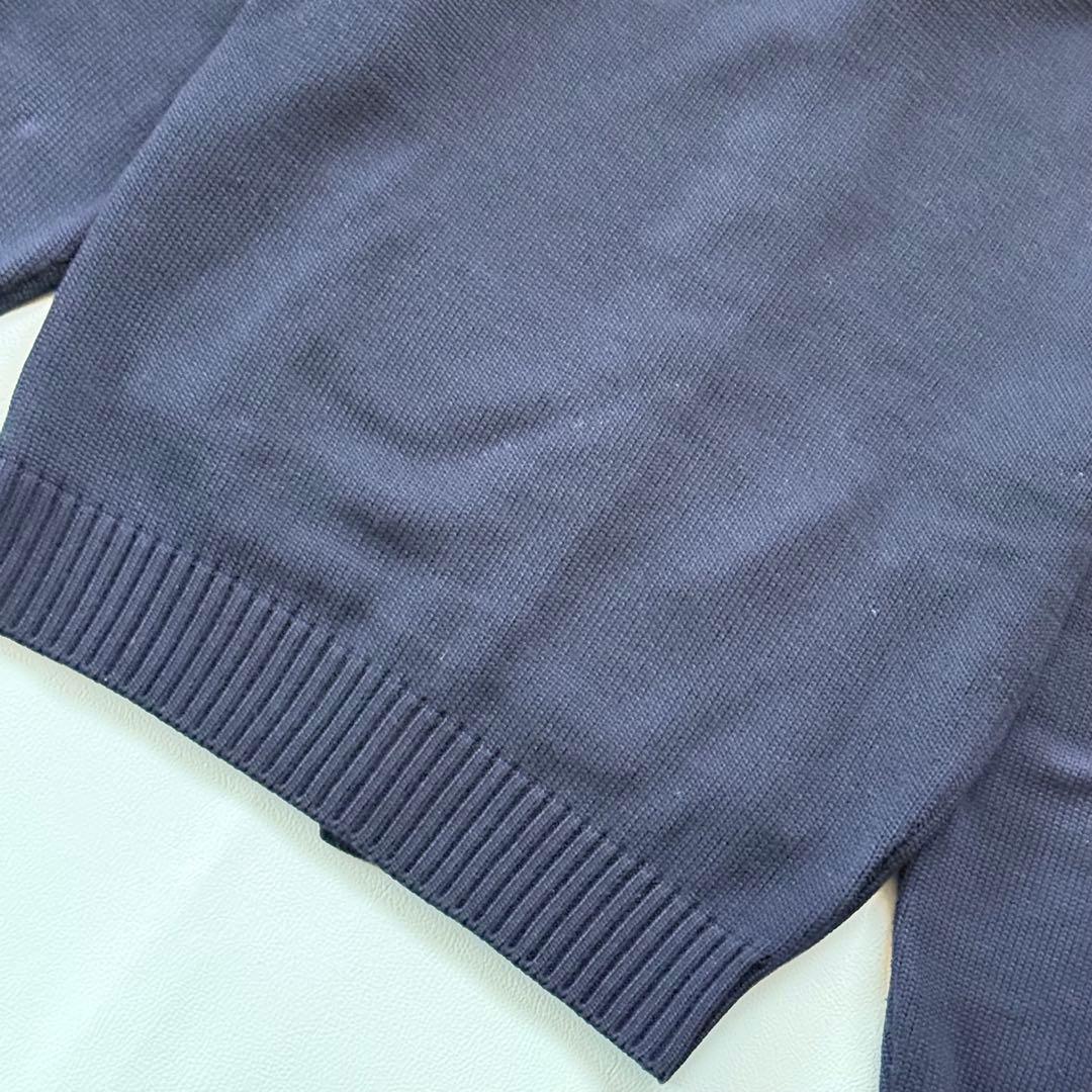 美品 ZANONE (CHIOTO)キョート ネイビー カーディガン