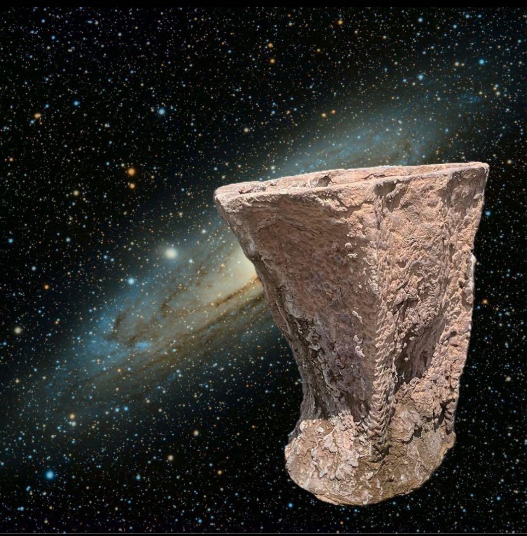 世界に一つのオリジナルメダカ鉢 メダカの為に作ったメダカ鉢　高さ62センチ