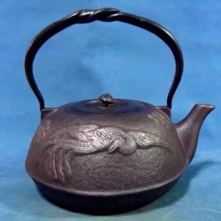 鉄瓶 砂鉄 茶道具 名人