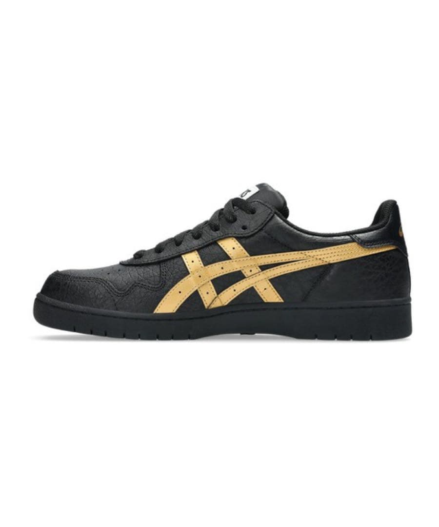 靴 asics JAPAN PRO BLACK/PURE GOLD