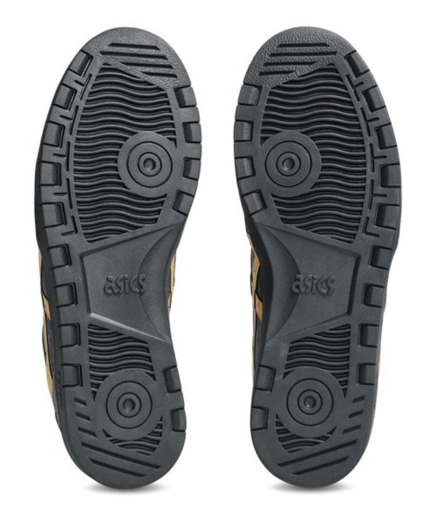 靴 asics JAPAN PRO BLACK/PURE GOLD