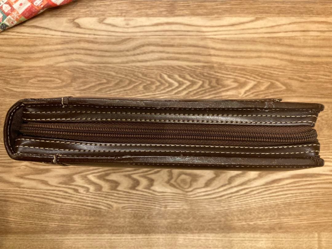 Filofax ブラウン レザー マルチケース