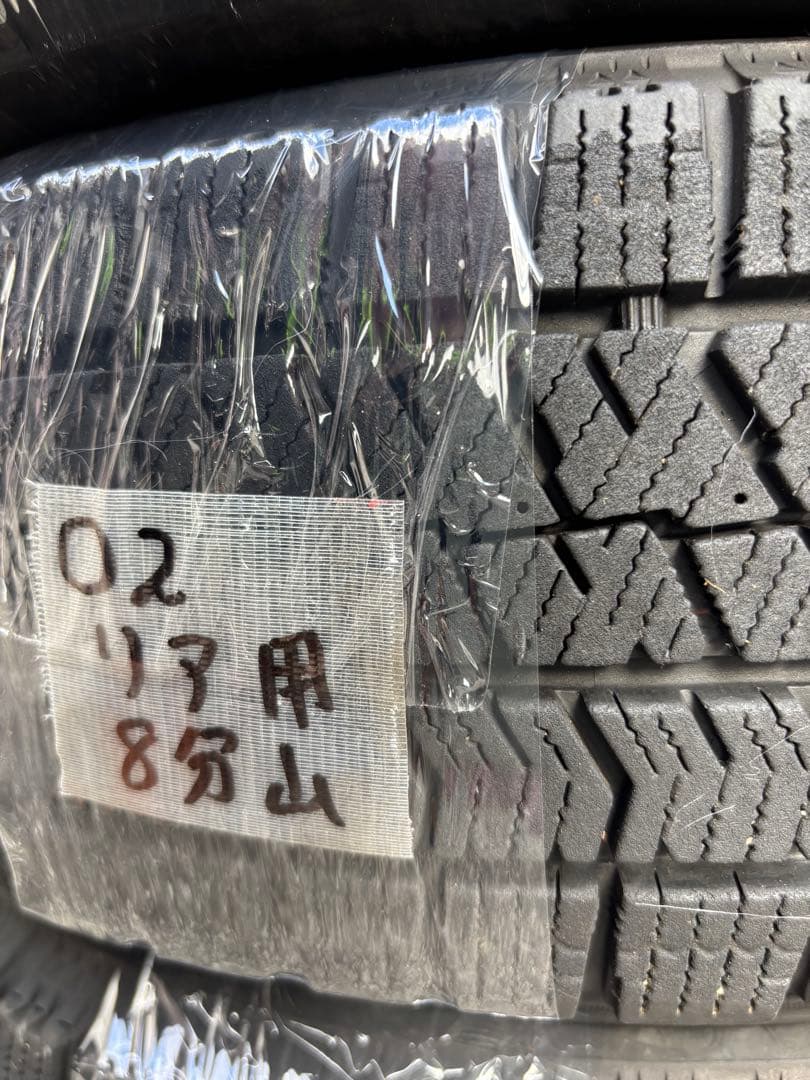 中古◯2ブリヂストンブリザックVRX2 155/65R14スタッドレス４本セット