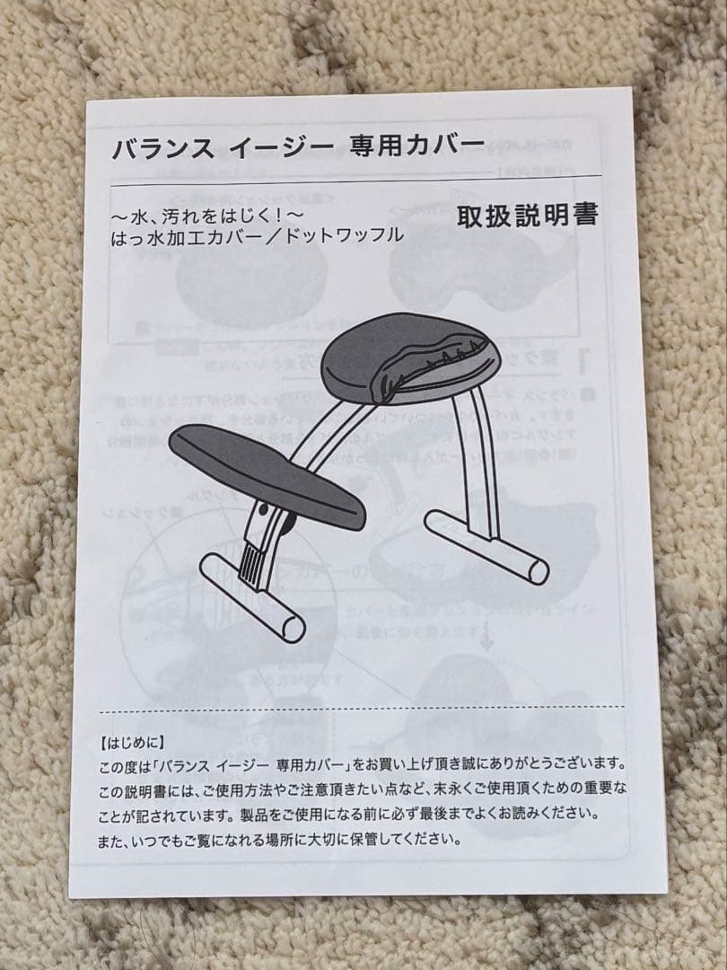 サカモトハウス　バランスチェア・イージー　ライトグリーン カバー ソフトブラウン