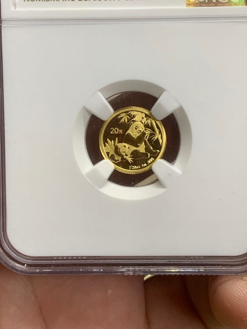 中国パンダ金貨 2007年中華人民共和国パンダ金貨/MS68/NGC 極美品希少