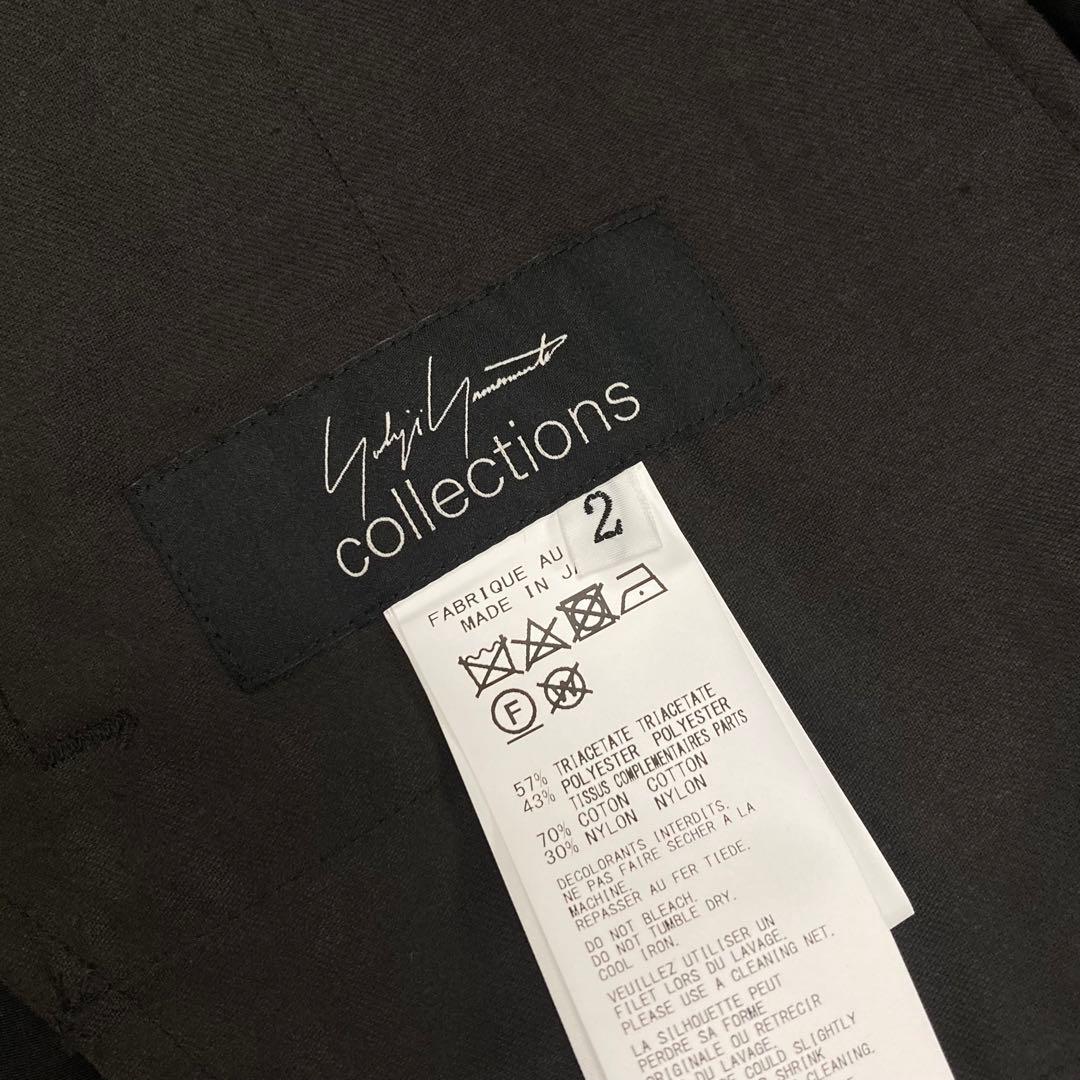 ヨウジヤマモト BACKSIDE GATHERED SALOPETTE 黒2