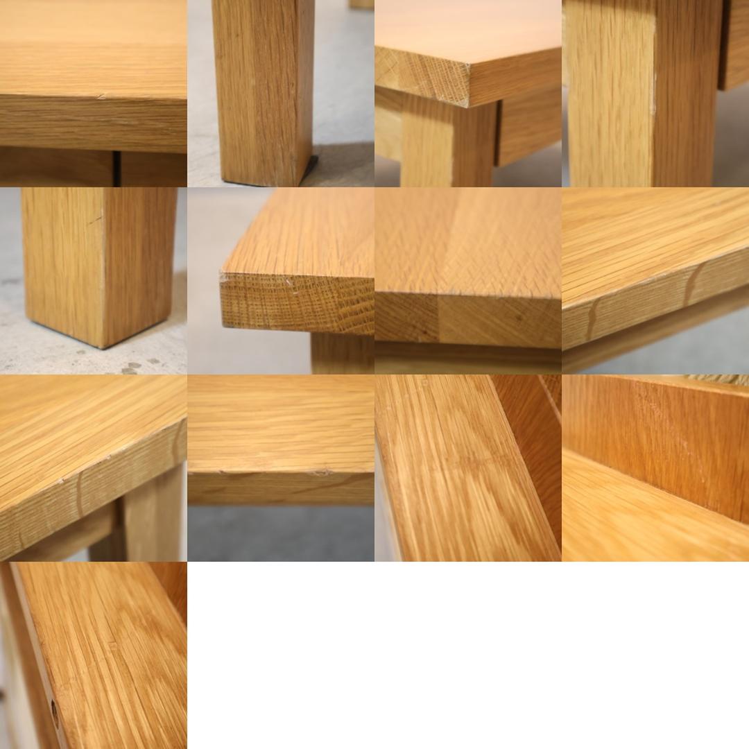 無印良品 MUJI オーク材 ローテーブル リビングテーブル センターテーブル