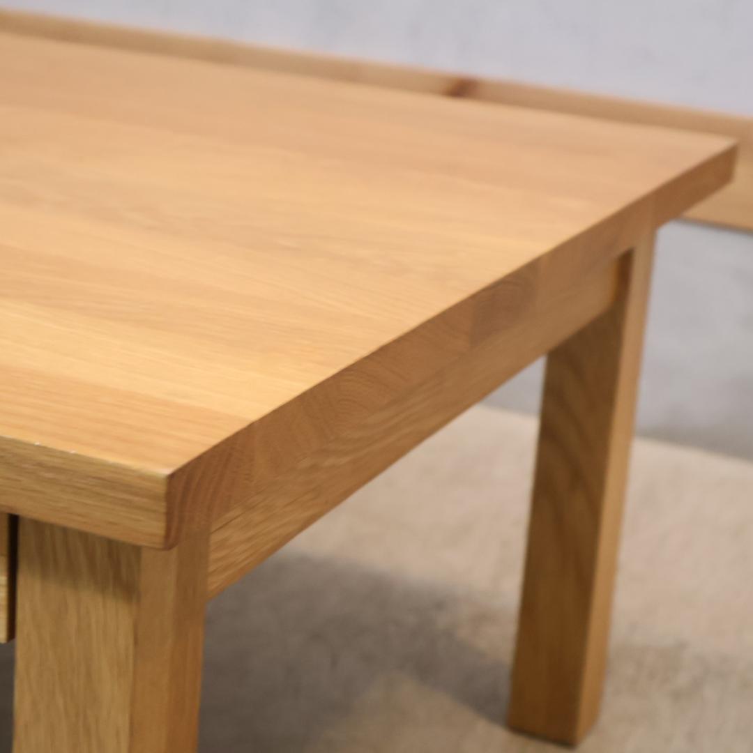 無印良品 MUJI オーク材 ローテーブル リビングテーブル センターテーブル