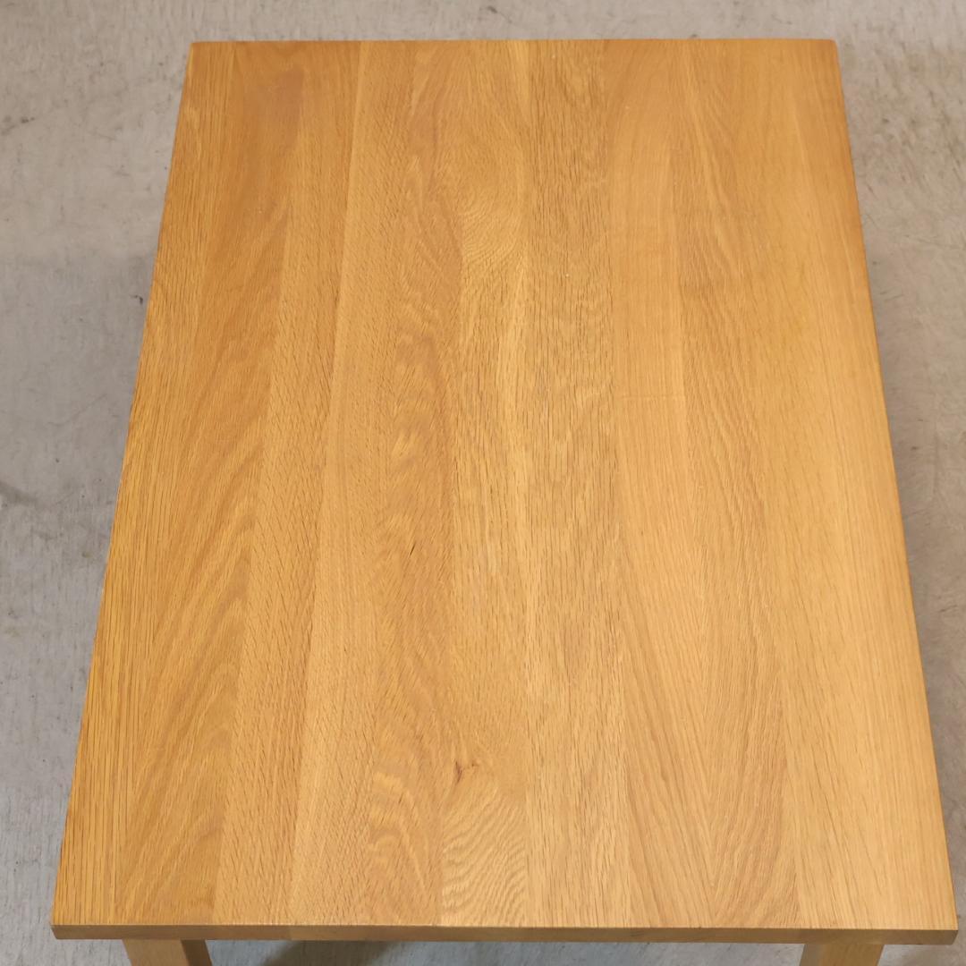 無印良品 MUJI オーク材 ローテーブル リビングテーブル センターテーブル