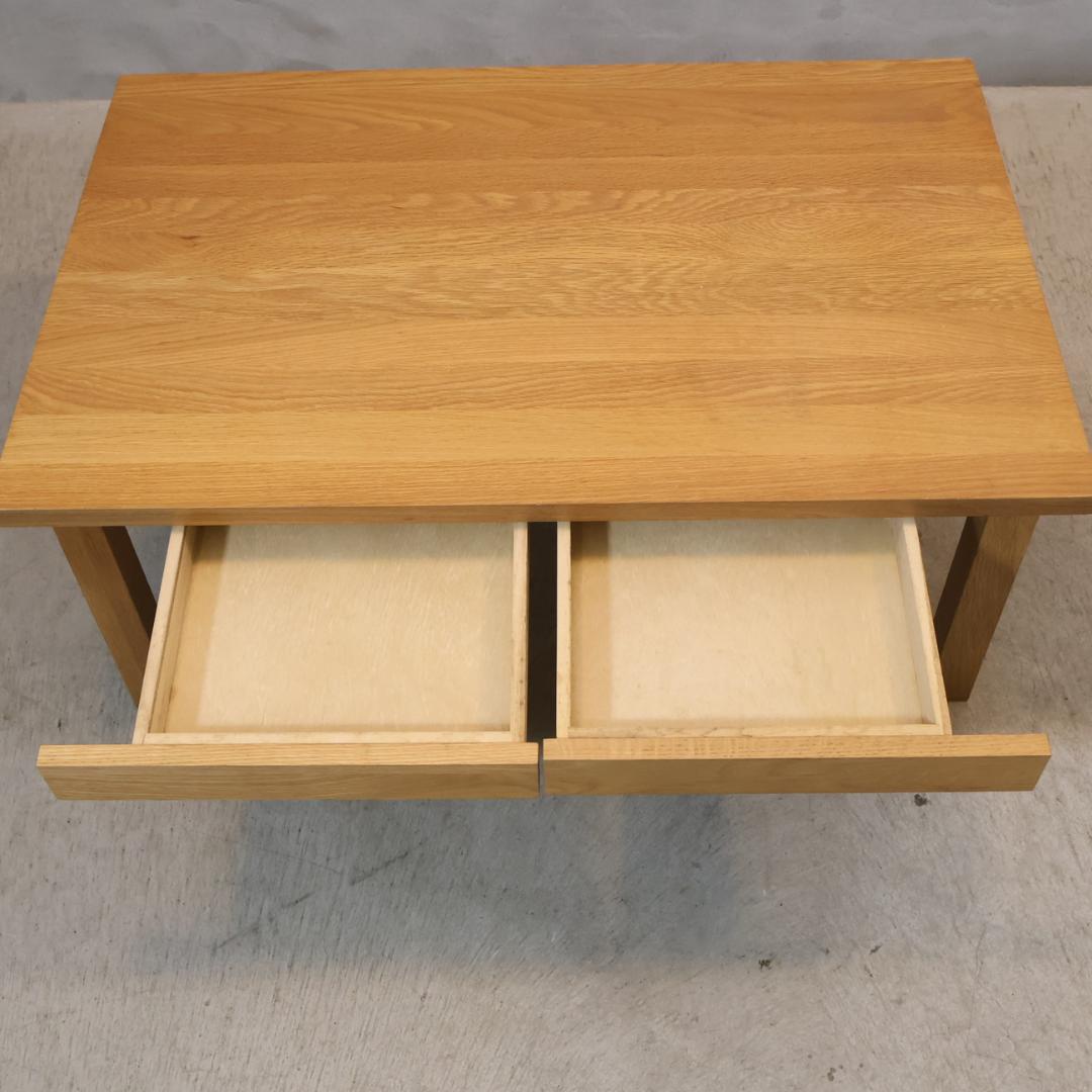 無印良品 MUJI オーク材 ローテーブル リビングテーブル センターテーブル