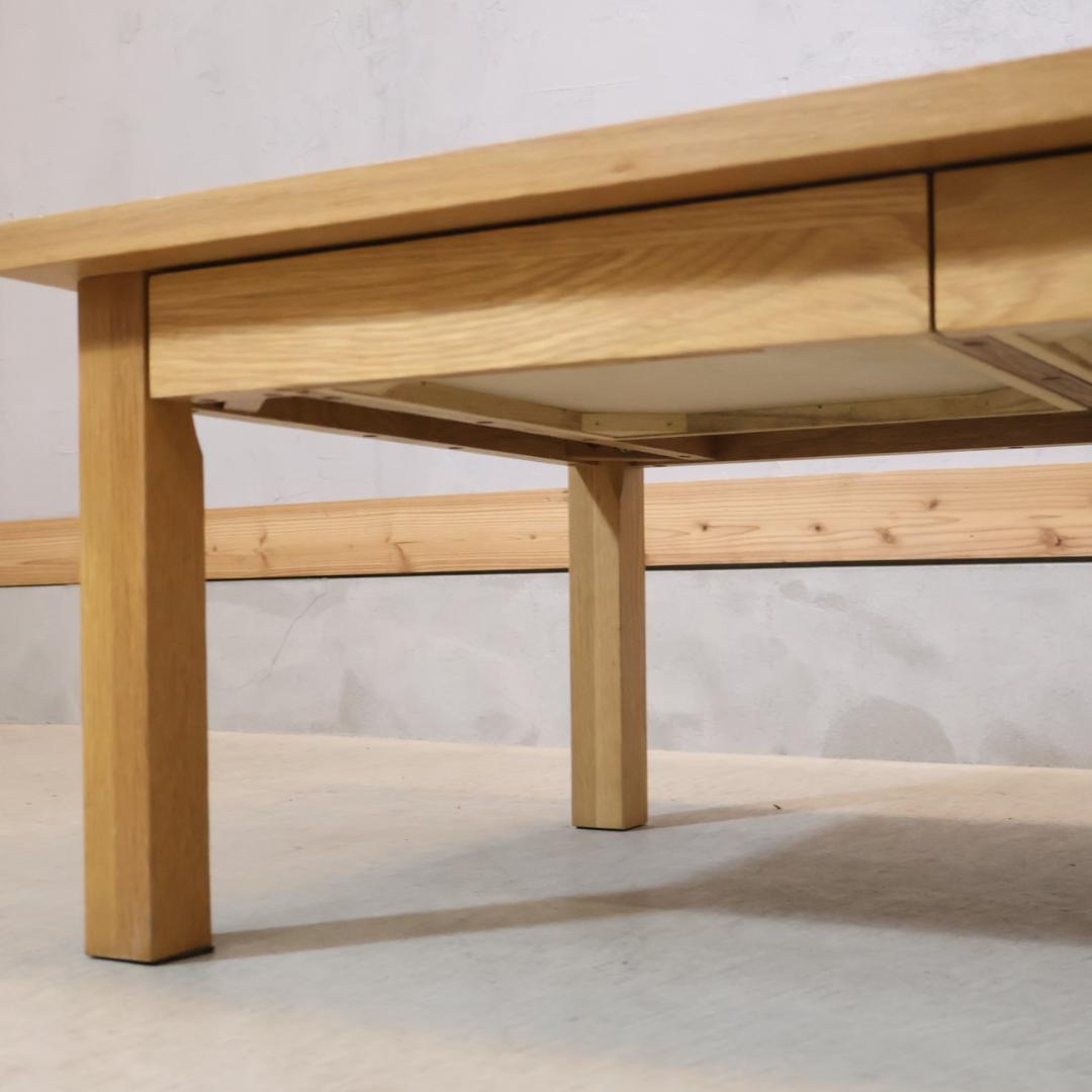 無印良品 MUJI オーク材 ローテーブル リビングテーブル センターテーブル