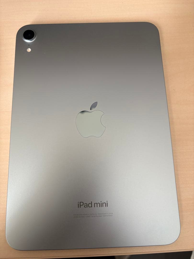 iPad mini 7（A17 Pro）512GB Wi-Fiモデル ブルー