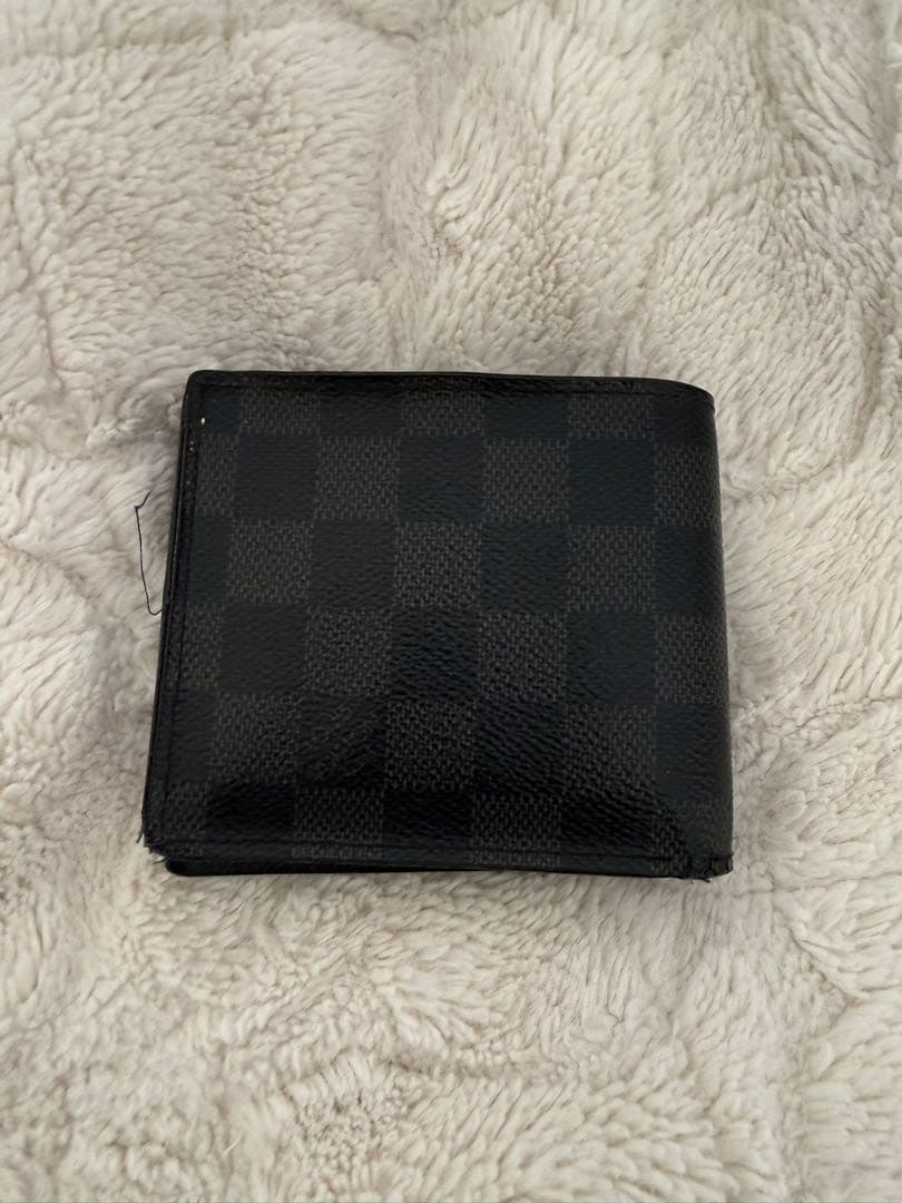 LOUIS VUITTON ルイヴィトン ダミエグラフィット 二つ折り財布