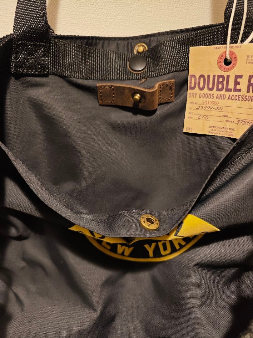 【新品】RRL ダブルアールエル 2wayナイロン トート ショルダーバック