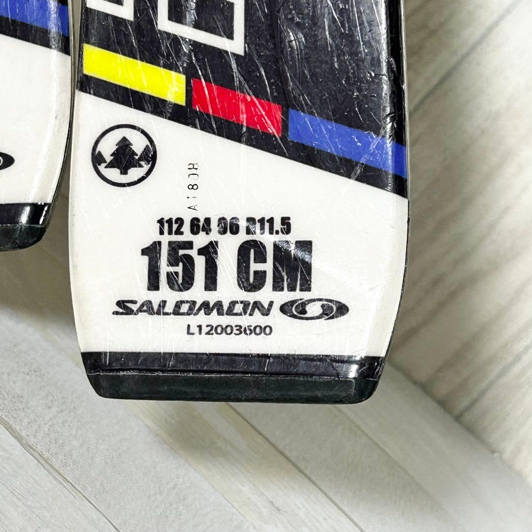 ジュニアスキー板　サロモン 3V RACE Jr SL 151cm、 Z11