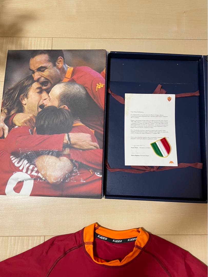 A.S. Roma サッカー優勝記念ユニフォーム　XXL