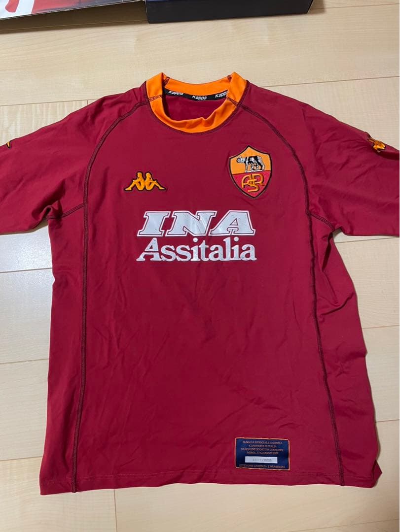 A.S. Roma サッカー優勝記念ユニフォーム　XXL