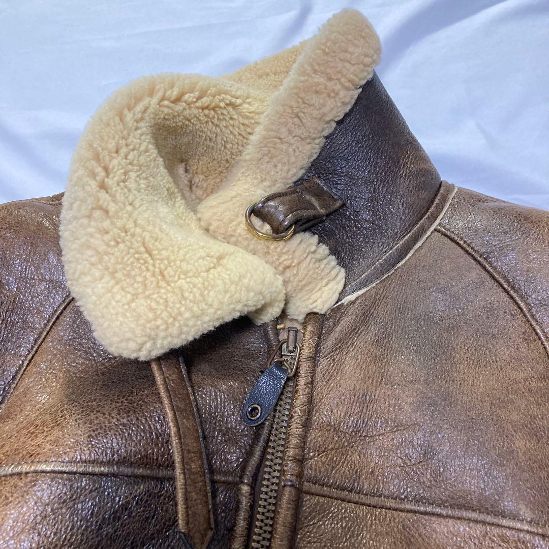 【美品/激レア】USA製80's ヴィンテージ ゴールデンベア ムートンB-6