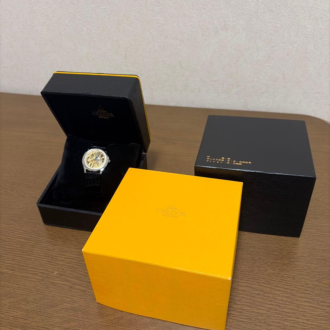 希少　未使用　Credor 6899-00C0　手巻き　SSケース
