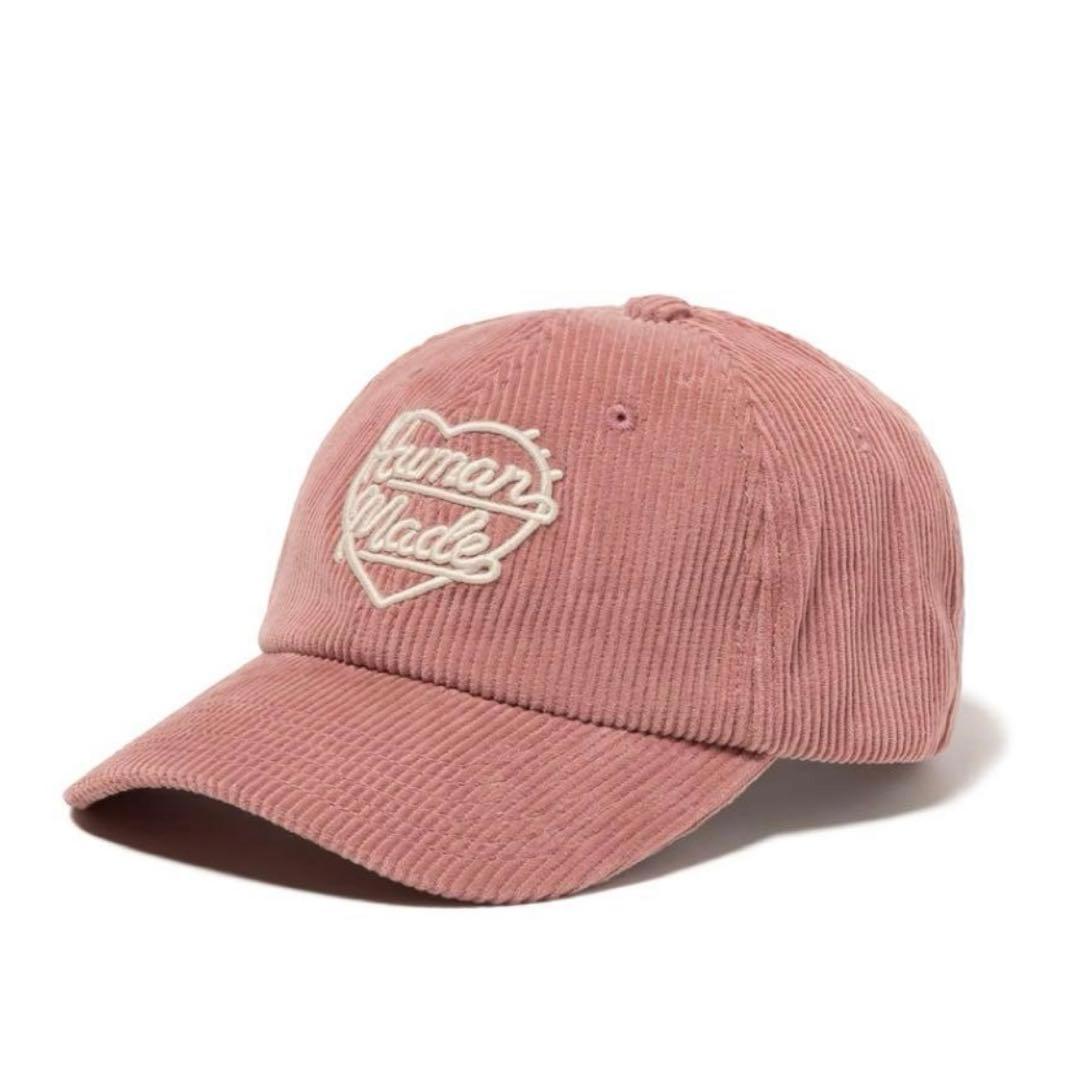 Human made 6PANEL CORDUROY CAP ピンク