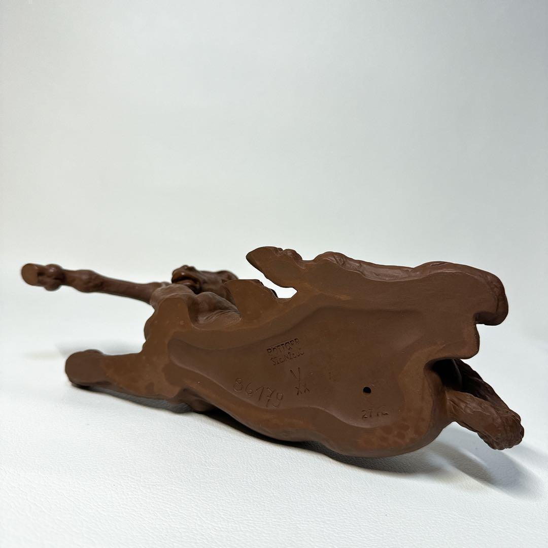 【希少】Meissen マイセン ベトガー炻器 馬 フィギュリン 置物 ベドガー