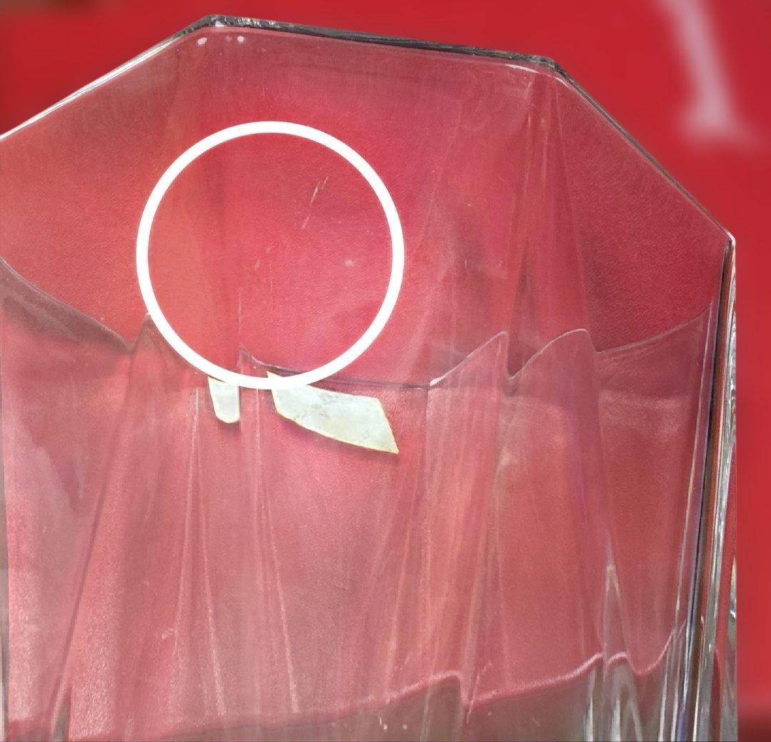 バカラ アリアン　大型サイズ　花瓶　フラワーベース