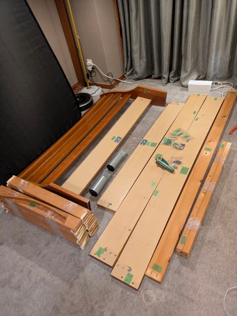 【福岡市引取可】BoConcept ボーコンセプト ダブルベッド ベッドフレーム