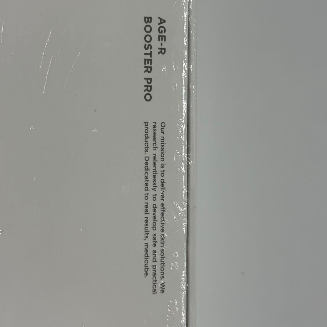 新品メディキューブ AGE-Rブースタープロ ブラック　ME BPRO　美顔器