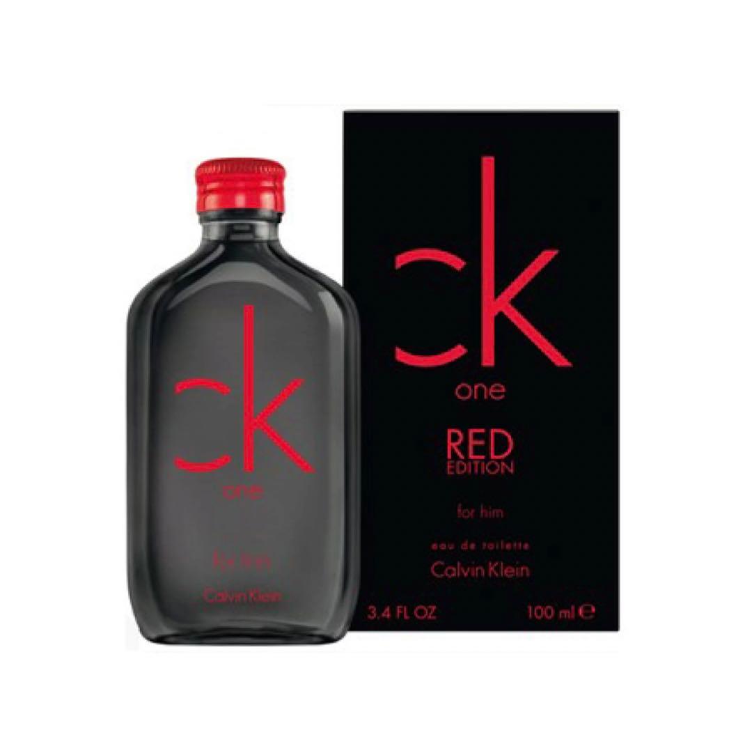 新品カルバンクライン 香水 CK ONE RED FOR HER 100ml B