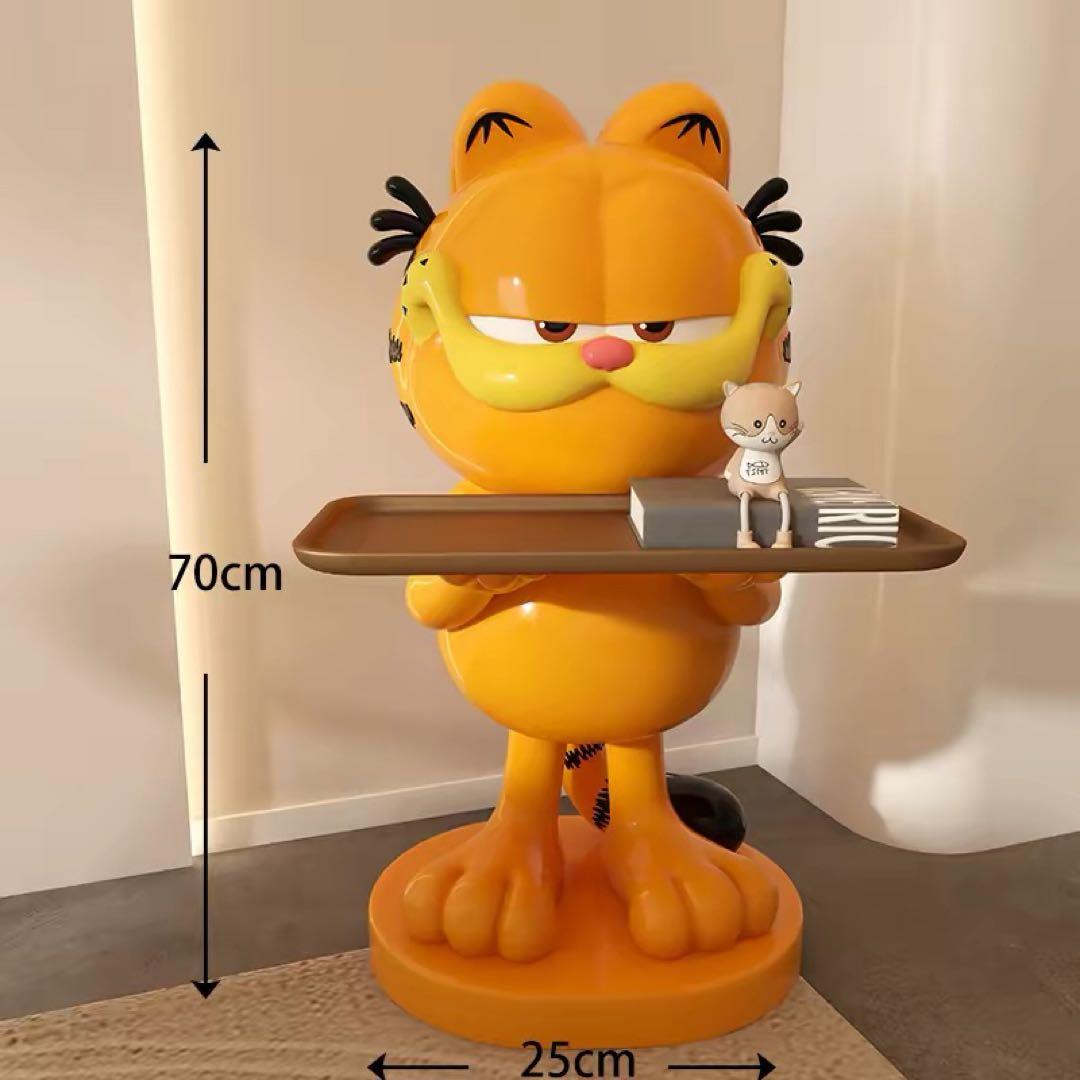 新品 ガーフィールド 特大 インテリア サイドテーブル 置物