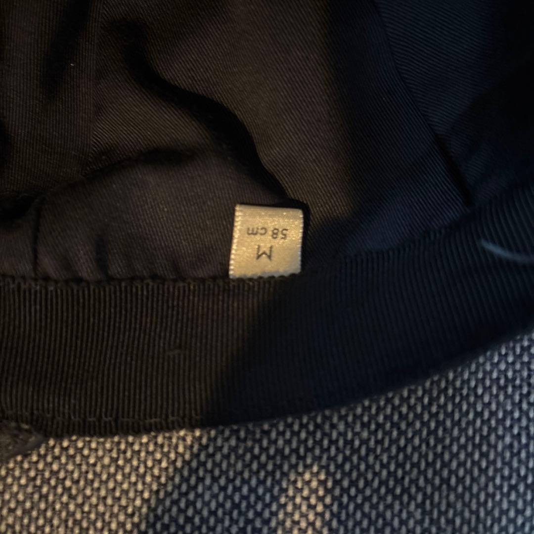 GUCCI キャップ　m 総柄　黒　ブラック