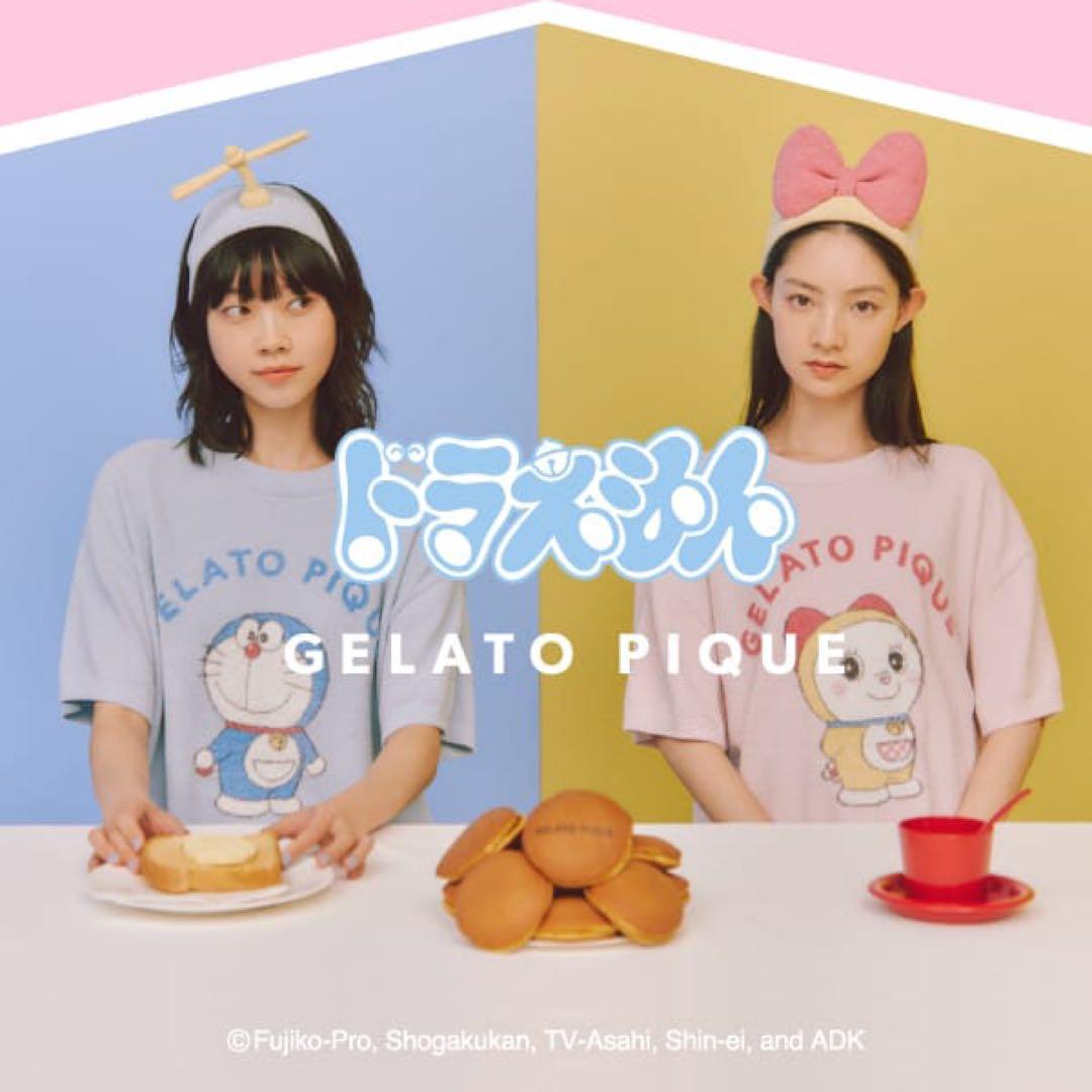 【新品】gelato pique♡ドラえもん★プルオーバー&ショートパンツセット